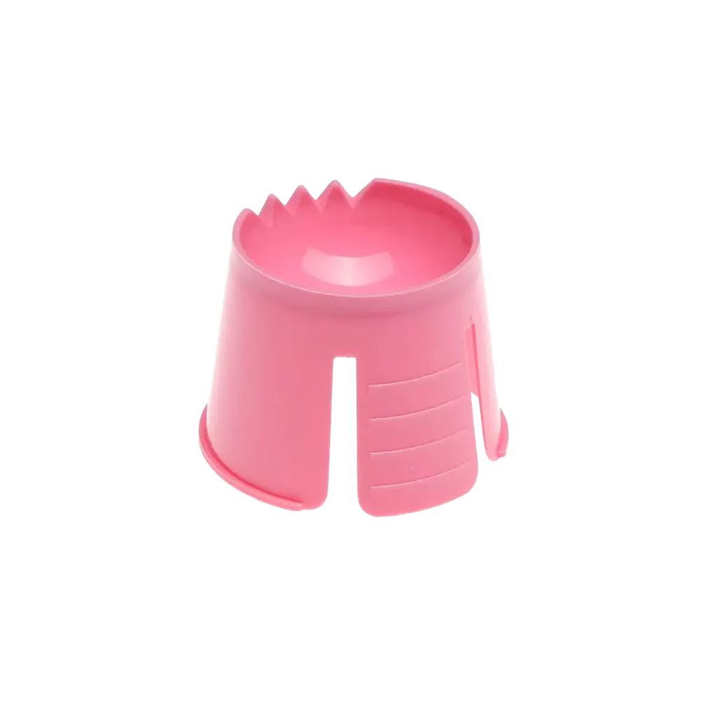 PP Contenedor de dappen desechable, color rosa, Polipropileno: comprar contenedor de dappen para porcionar y mezclar de forma limpia los materiales dentales para los tratamientos dentales.