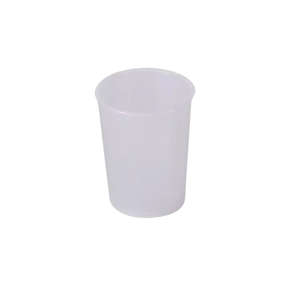 Parte inferior de la taza del pico, transparente, 250 ml: comprar la base del platillo de polipropileno como material para el paciente.