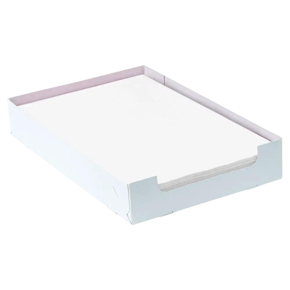 Einweg Tray-Filterpapier in der Box, 18 x 28 cm, Farbe weiß, Zellstoff: Dental Kreppauflage für den Einmalgebrauch bei zahnärztlichen Behandlungen kaufen.