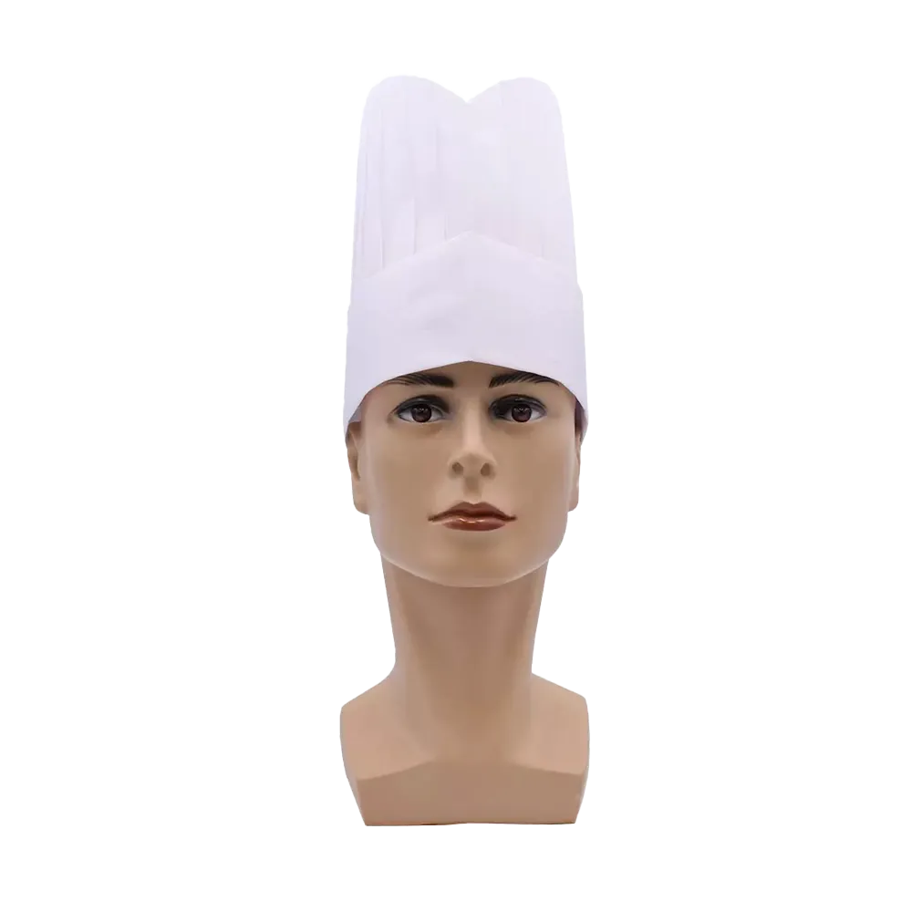 Gorro de cocinero, viscosa, French Style: comprar el gorro de cocinero como protección reutilizable para la cabeza.