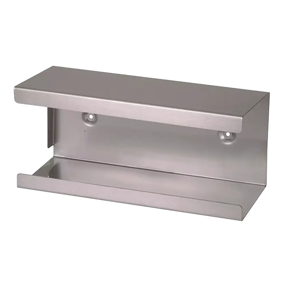 Dispensador para delantales desechables, acero inoxidable, 283 x 126 x 108 mm: comprar dispensador para la extracción individual higiénica y fácil para la caja de delantales 05021.