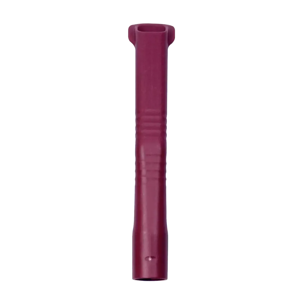 Cánulas de aspiración dental para adultos, talla 124 x 16 mm, color rojo vino, Burdeos, Med-Comfort: comprar cánulas de aspiración para tratamientos dentales.