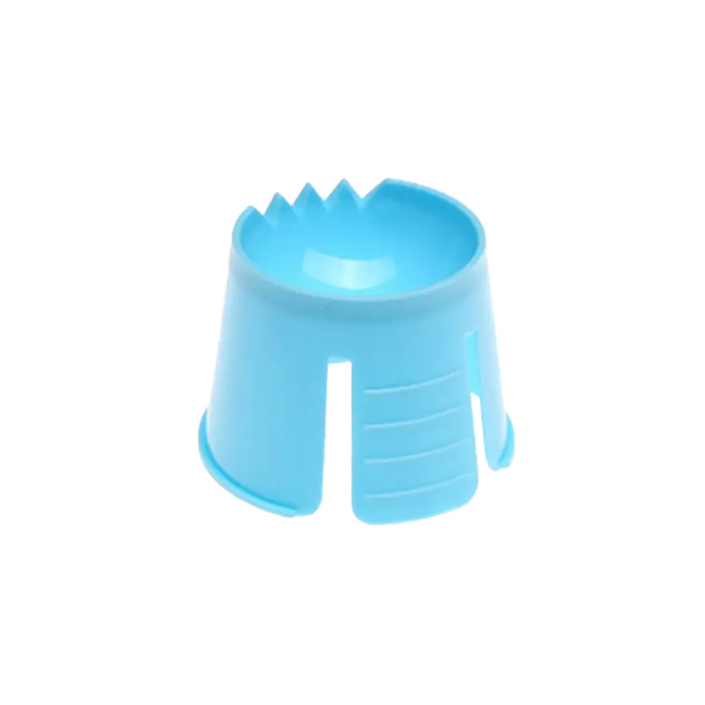 PP Contenedor de dappen desechable, color azul claro, polipropileno: comprar contenedor de dappen para porcionar y mezclar de forma limpia los materiales dentales para los tratamientos odontológicos.