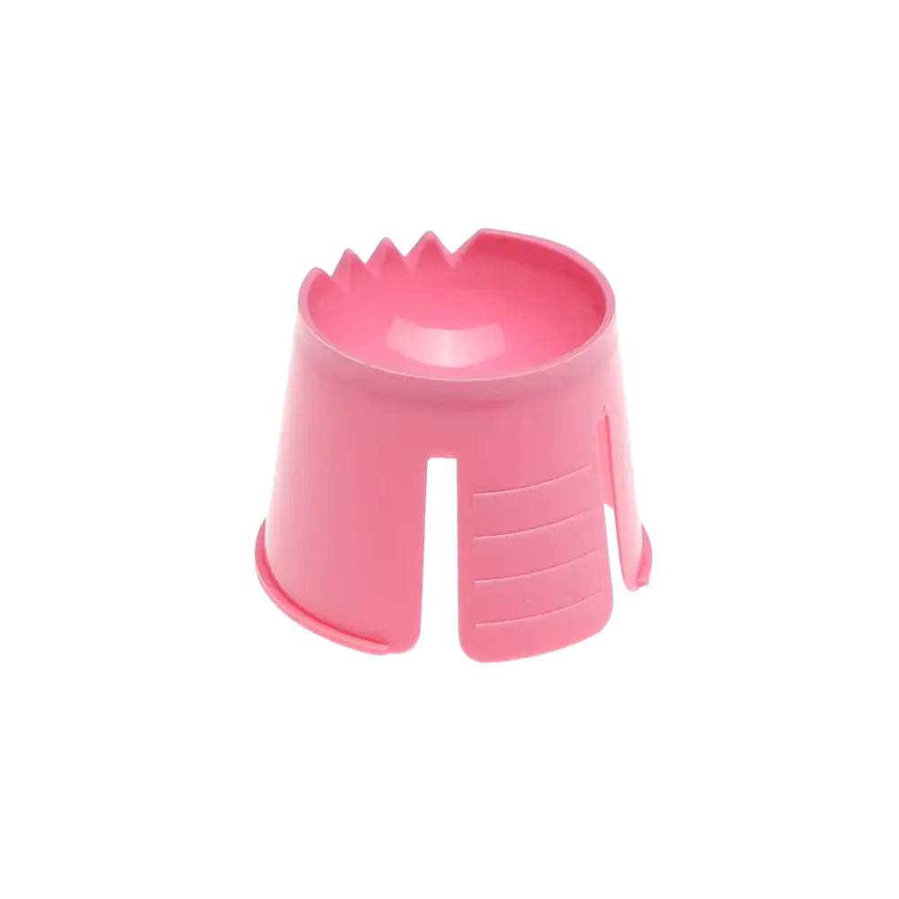 PP Contenedor de dappen desechable, color rosa, Polipropileno: comprar contenedor de dappen para porcionar y mezclar de forma limpia los materiales dentales para los tratamientos dentales.