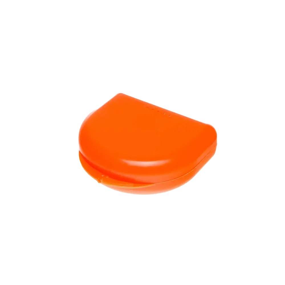 PP Caja de férulas dentales para adultos, 65 x 58 x 20 cm, color, naranja, polipropileno: comprar caja de férulas estable y robusta para guardar férulas dentales y férulas de mordida como suministros dentales.