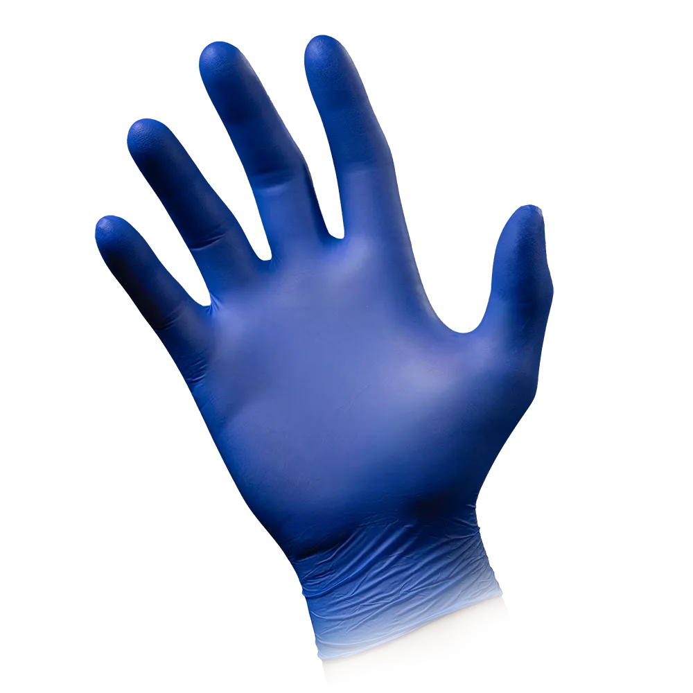 Guantes de nitrilo, azul cobalto, talla M, sin polvo, Puracomfort Cobalt: comprar guantes desechables de nitrilo como guantes de protección y guantes de examen de nitrilo.