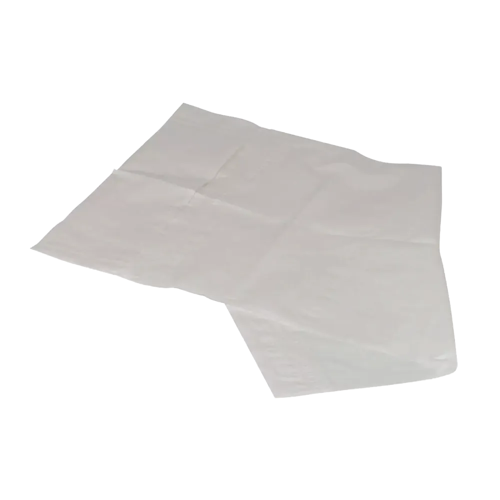 Baberos desechables de PE para comer, 370 x 660 mm, blanco, Med-Comfort: comprar baberos desechable con bolsillo y recubrimiento de PE para atar para su uso en medicina, enfermería y cuidado de ancianos.