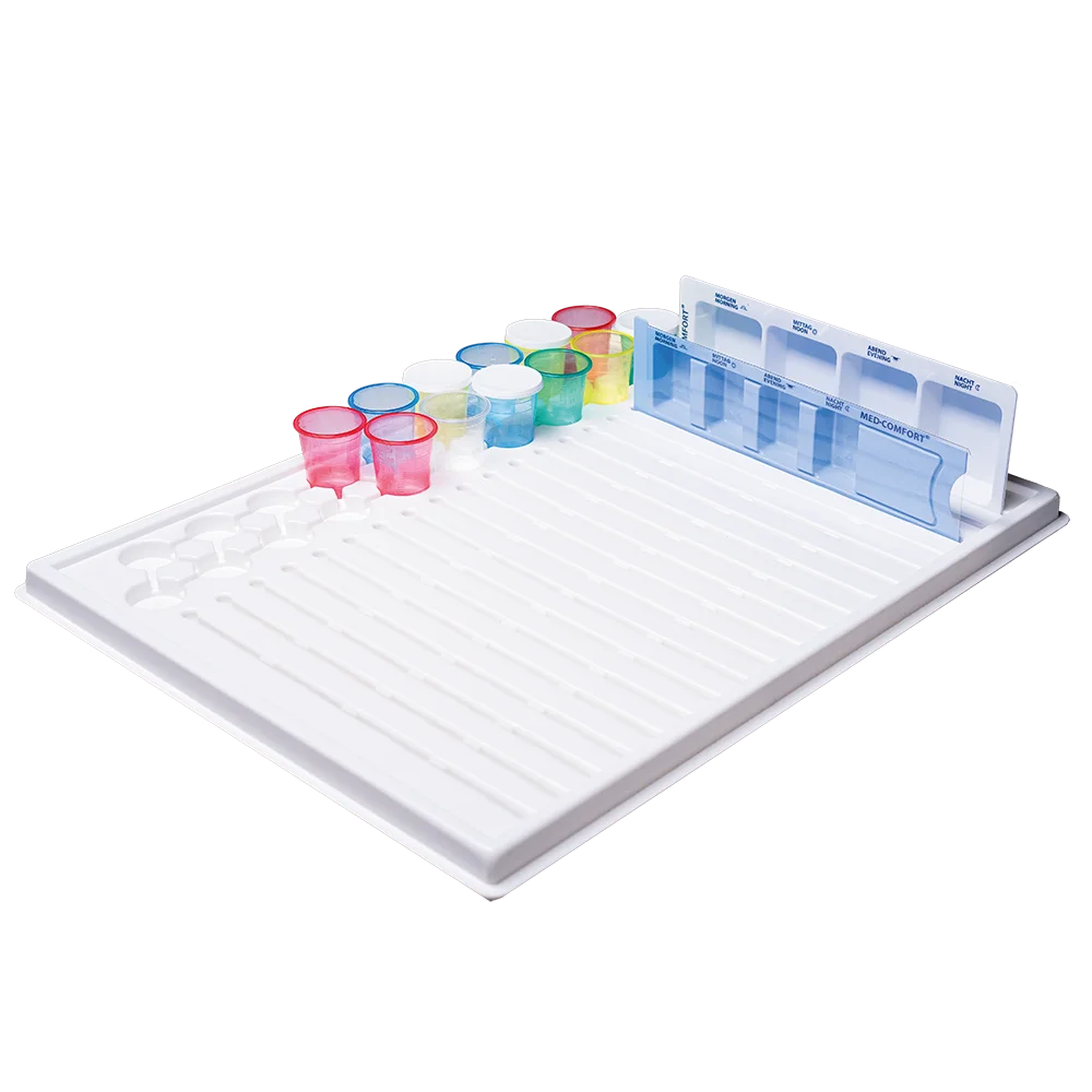 Tapa de PE para vasos de medicamentos, color blanco: comprar tapa para vasos de medicamentos para la toma de medicamentos o para la dosificación de líquidos y la dispensación de medicamentos como suministros de sala.