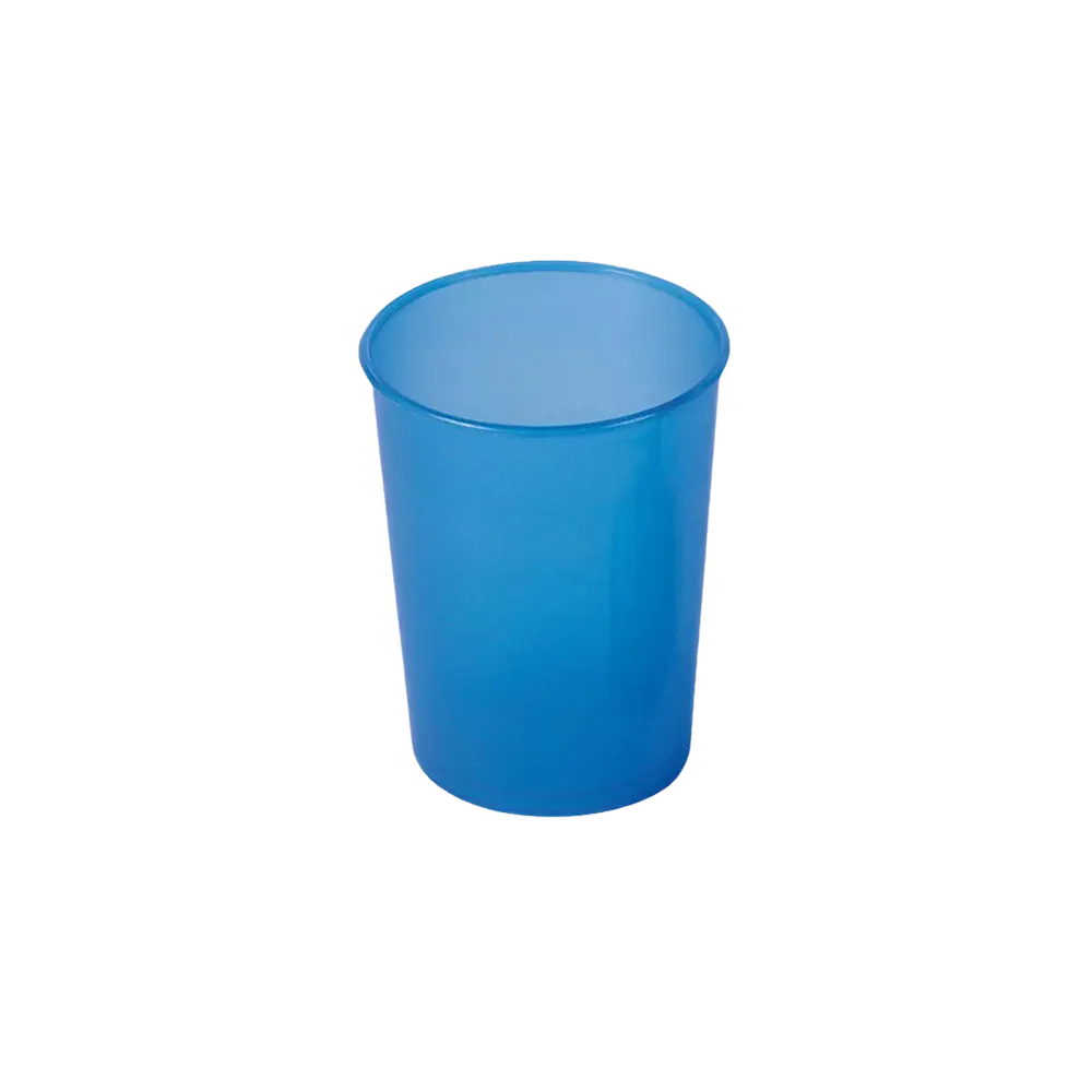 Parte inferior de la taza del pico, azul, 250 ml:comprar la base del platillo de polipropileno como material para el paciente.