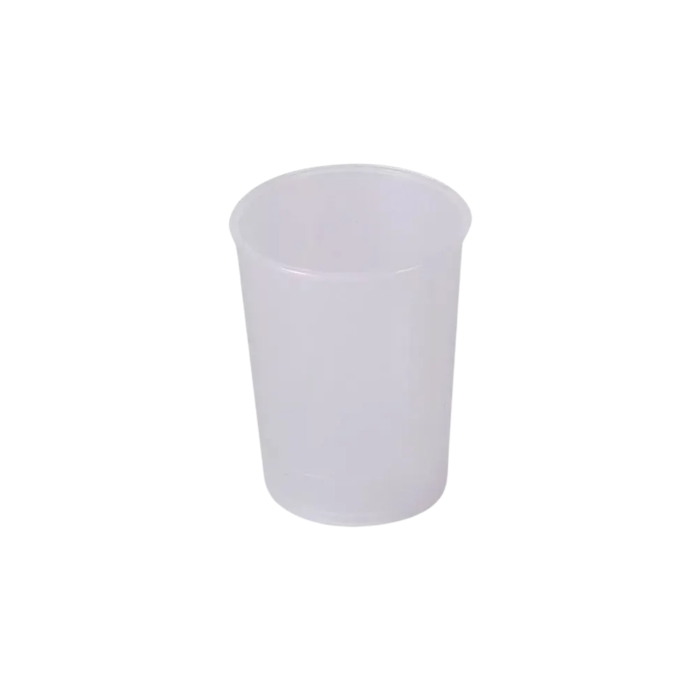 Parte inferior de la taza del pico, transparente, 250 ml: comprar la base del platillo de polipropileno como material para el paciente.