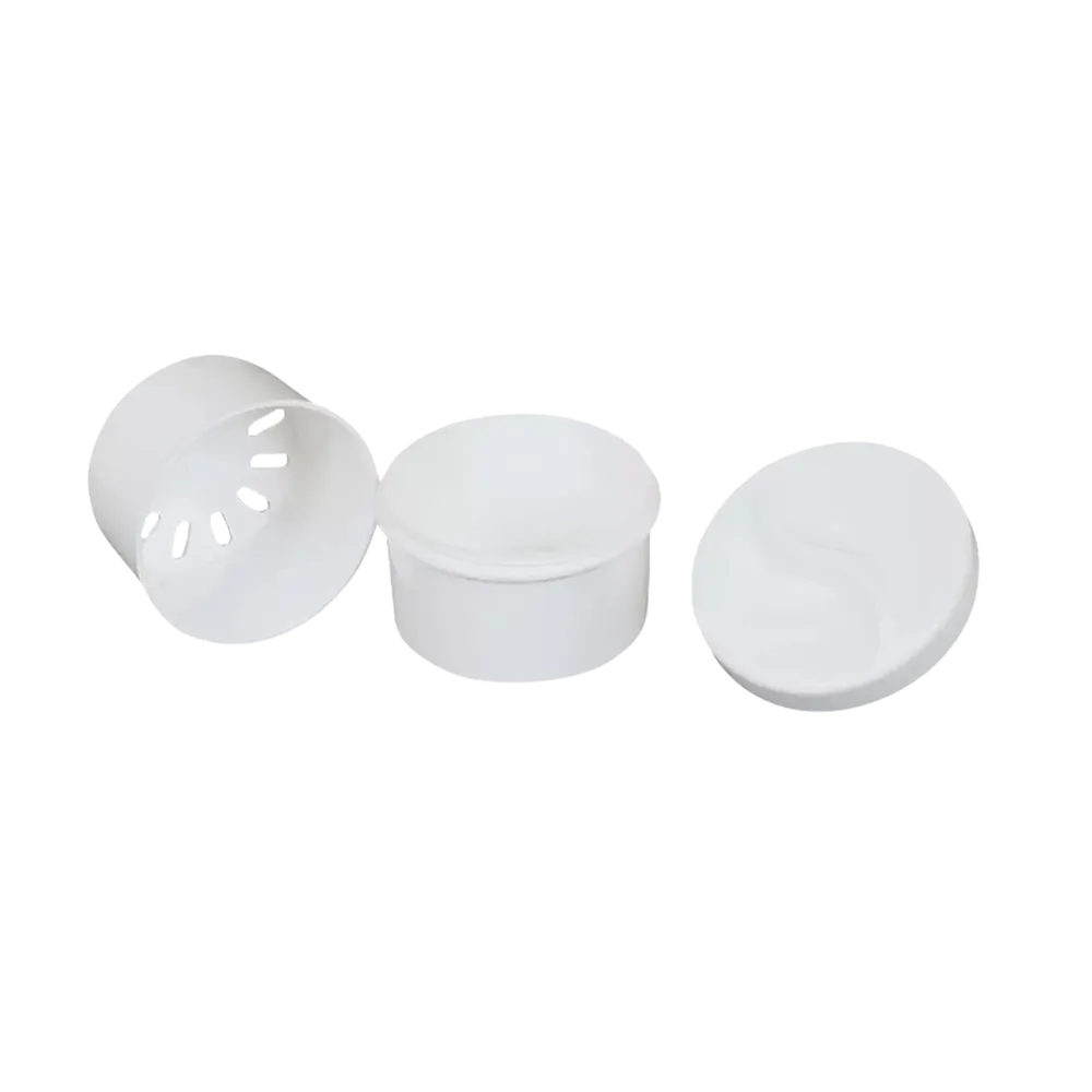 Vaso desechable de PP para dentaduras postizas, blanco, 250 ml de capacidad: comprar un vaso con tapa e inserto de polipropileno para dentaduras postizas como suministros dentales.